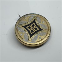 ANTIQUE VICTORIAN GOLD FILL PIN