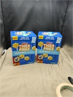 2 Boxes Tiger Paws Cereal Snack.  June 13 date