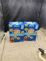 2 Boxes Tiger Paws Cereal Snack.  June 13 date