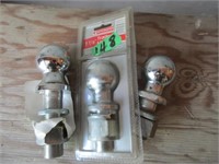 LOT OF 3 NEW TRAILER HITCH BALLS