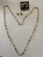 Swarovski Crystal Earrings & Necklaces
