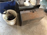 CLAMPS, BUCKET AND TOOL BOX