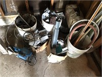ASSORTED LOT WITH TOOLS