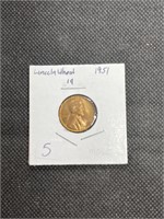 Rare 1951-P Wheat Cent MS65+ High Grade