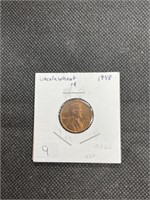 Rare 1940-P WWII Wheat Cent MS60 High Grade