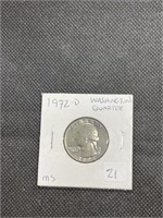 1972-D Washington Quarter MS High Grade