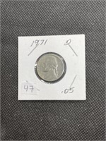 Early 1971-D Jefferson Nickel