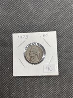 Early 1973-P Jefferson Nickel