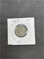 Early 1968-P Jefferson Nickel