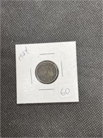 Rare 1924 5 Pfennig German VF/XF Grade