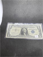 Early 1957 B Series $1 Silver Certificate Serial A