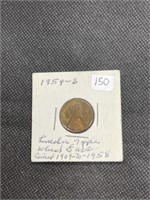 1954-S Lincoln Wheat Cent MS High Grade