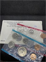 1972 US Mint Set in Original Package has Eisenhows