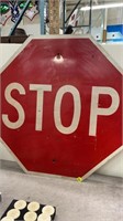 24" METAL STREET SIGN - STOP SIGN