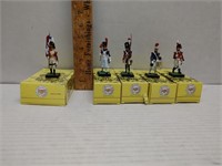5 ALYMER DIECAST MILITARY MINIATURES MADE IN SPAIN