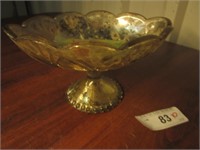 Ten Blingy Gold Glass Bowls