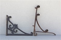 2 pcs Iron Corbels