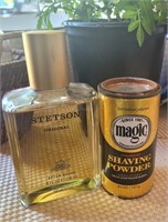 Vintage Stetson Aftershave & Magic Shaving Powder