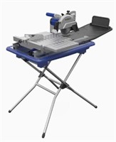 Kobalt 7-in Wet Sliding Table Tile Saw with Stand