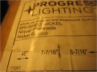 Progressive Lighting Brushed Nickel Light Bar