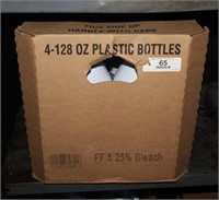 4) NEW 128oz Bottles of Bleach