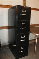 4 Drawer File Cabinet 15x25x52"