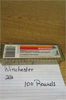 Ammo Winchester 22   100 Rounds