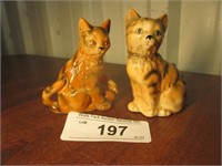 Ceramic Kitty Cat S&P Shaker Set
