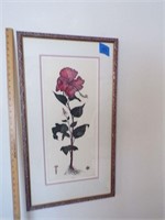 Hibiscus Signed & Numbered Picture