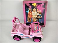 Barbie case & Jeep - heavy wear