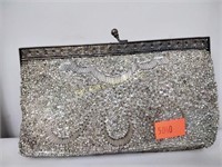 Vintage beaded clutch purse