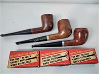 Vintage briar pipes