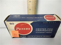 Peters 38 S&W 146 grain lead center fire