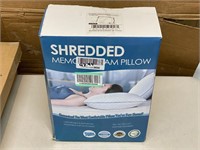 Unbranded 2x Pillow Shredded Memory Foam