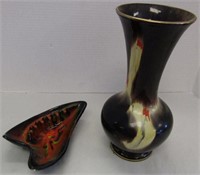 Vintage Vase &  Ash tray
