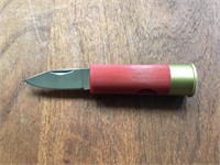 12 Gauge Shot Gun Shell Knife w/ 2in Blade