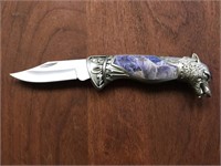 Wolfe Herd Pocket Knife w/ 4in Blade
