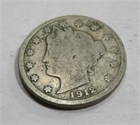 1912 D Better Date V Nickel