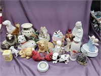 Misc Figurines, Candle Holders and more