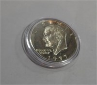 1977 s PROOF Eisenhower Dollar