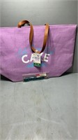 Cooler tote and hang it up key fob