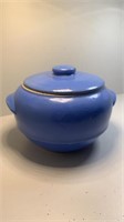 Vintage USA stoneware bean pot