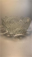 Vintage cut glass bowl
