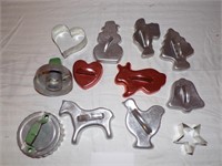 Lot of cookie cutters