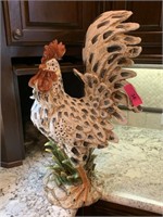 LARGE DECORATIVE ROOSTER