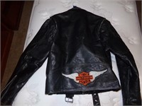 Sz. 42 Harley Davidson Leather coat,  FMC