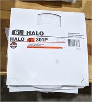 6" HALO WHITE OPEN TRIM RING (4 TO A BUNDLE)