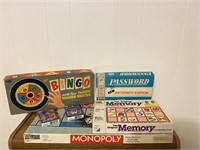 4 Pcs. Vintage Family Games