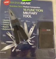 NEW SWISS GEAR 16 FUNCTION MILITARY TOOL