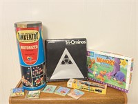 9 Pcs. Vintage Family Games and More